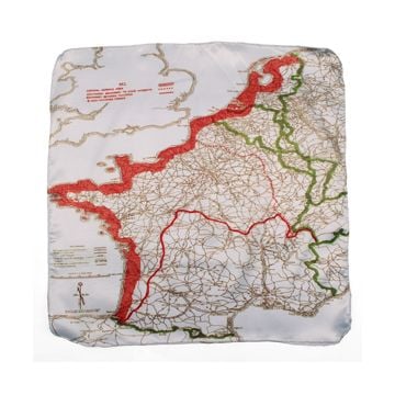 British Escape Map Handkerchief
