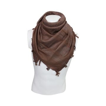 Brown Cotton Shemagh - Thumbnail