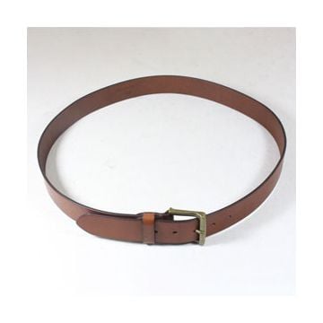 Brown Leather Belt - Thumbnail