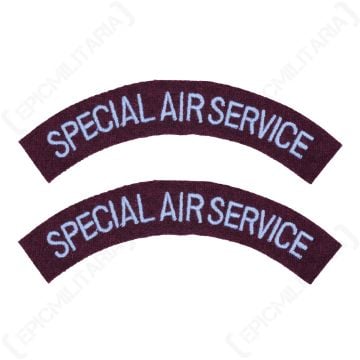 WW2 British Special Air Service Shoulder Titles