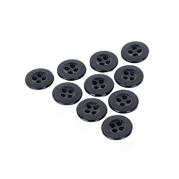 Black Vintage Buttons - 1.4 cm Thumbnail
