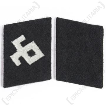 W2 German Odal Rune Prinz Eugen Collar Tabs