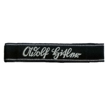 Adolf Hitler (Script) Cuff Title