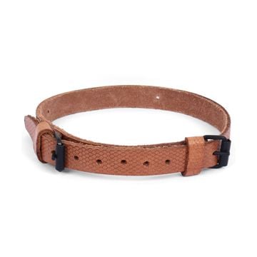 Czech Army Leather Utility Strap Double Buckle