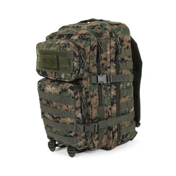 36L Molle Assault Pack Large - Digital Woodland Camo
