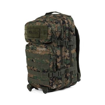 20L Molle Assault Pack Regular - Digital Woodland Camo