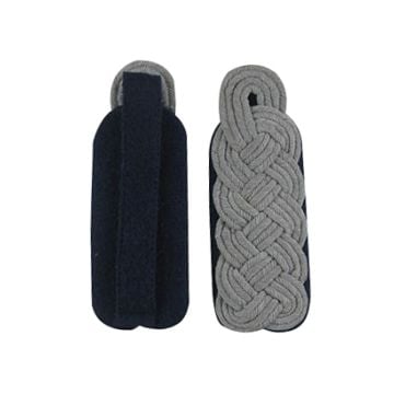 German Senior Officer Shoulder Boards - Navy Blue Piped