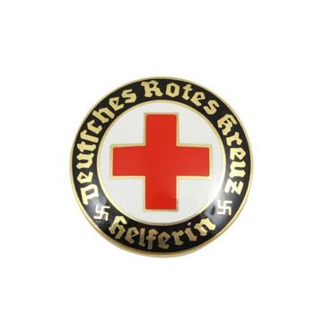 DRK Helferin Pin Badge - Thumbnail