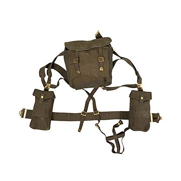WW2 British 1937 Webbing Equipment Set - Olive