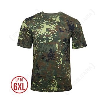 German Army Flecktarn Camouflage T-shirt
