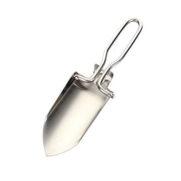 Stainless Steel Folding Hand Shovel with Case Thumbnail
