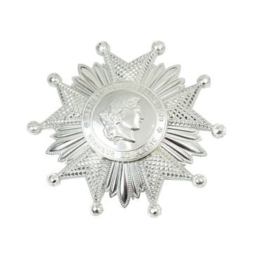 French Legion of Honor Breast Star - Silver - Thumbnail