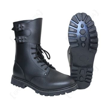 Black French Ranger Boots thumbnail