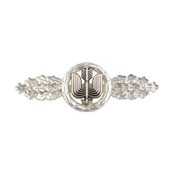German 1957 Luftwaffe Long Range Day Fighter Clasp - Silver
