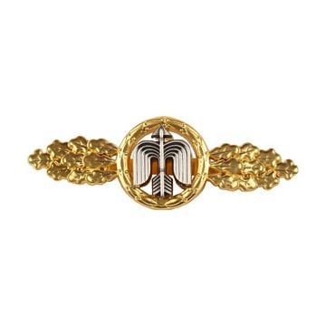 German 1957 Luftwaffe Short Range Day Fighter Clasp - Gold