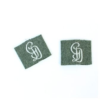 GD Shoulder Board Slip-On Cyphers - Field Grey - Thumbnail