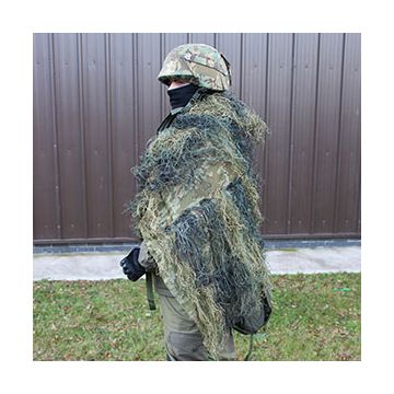 Digital Woodland Camo Ghillie Cover - 1.4m x 1m