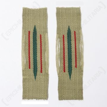 Artillery EM Bevo Litzen Collar Tabs