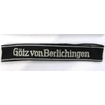 Gotz von Berlichingen Cuff Title