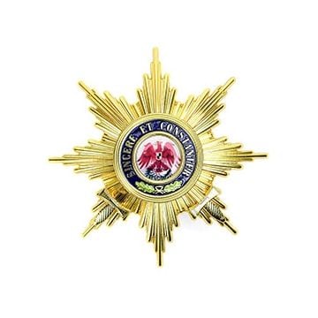 Grand Cross Order of the Red Eagle with Swords Breast Star Thumbnail