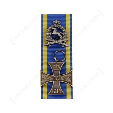 WW1 German Brunswick War Merit Cross 2nd Class with Frontline Service Clasp
