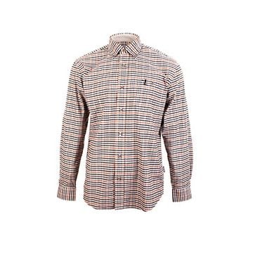 Percussion Beaugency Shirt - Green and Ochre Thumbnail