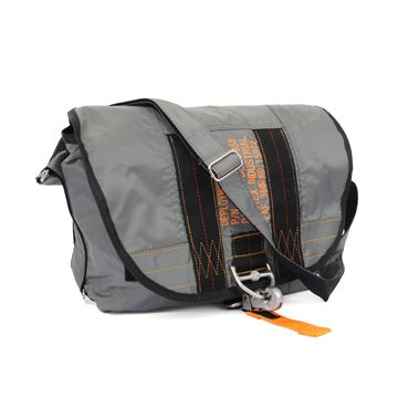 Grey Para Satchel Bag