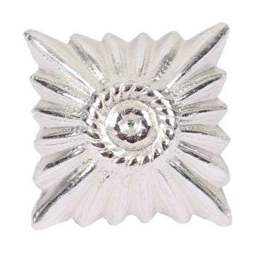 WW2 German Officer's Premium Silver Rank Star Pip - Small