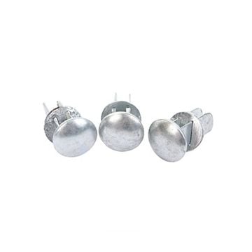 Set of 3 Helmet Split Pin Rivets - Steel Thumbnail