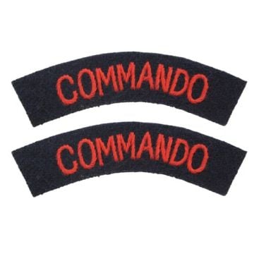 Commando shoulder titles