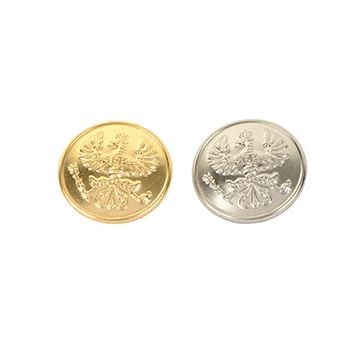 Imperial German Prussian Gefreiter Insignia Buttons Pair - 25mm