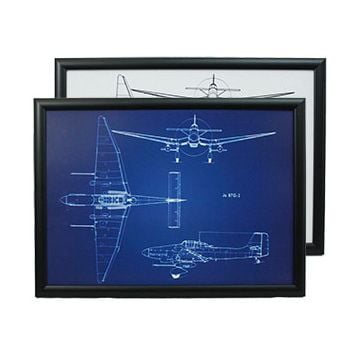 German Junkers Ju 87 Framed Patent Print Thumbnail