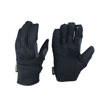 Kevlar Lined Black Gloves - Thumbnail