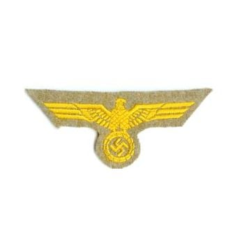 Kriegsmarine EM Tropical Cap Eagle on Tan