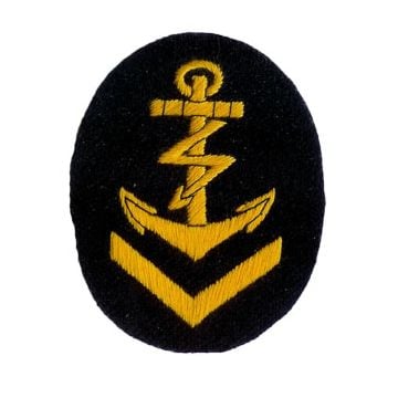 Kriegsmarine Radio Operator Senior  NCO Trade Badge