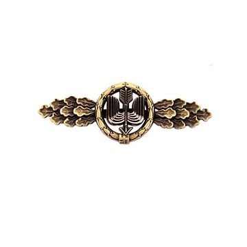 Luftwaffe Long Range Day Fighter Clasp - Bronze Thumbnail