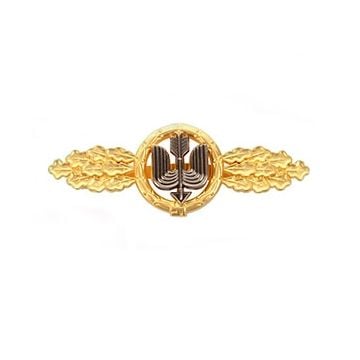 Luftwaffe Long Range Day Fighter Clasp - Gold Thumbnail