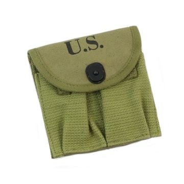 M1 Carbine Khaki Twin Ammo Pouch thumbnail