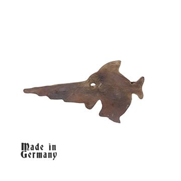 WW2 German U-Boat Flotilla Cap Badge - U-96 Sawfish