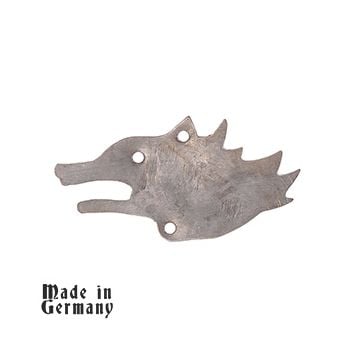 WW2 German U-Boat Flotilla Cap Badge - U-566 Wolf