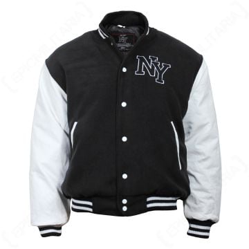 Vintage NY Baseball Jacket - Black 4