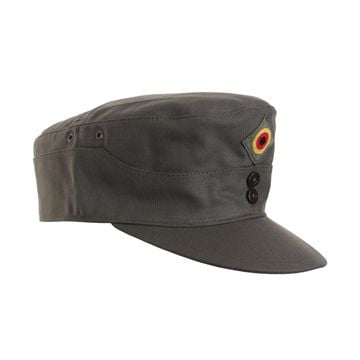 German Army Olive Moleskin Army Cap by Fritzsch Bebra