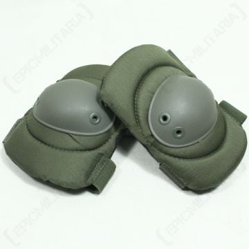 Olive Green Elbow Pads