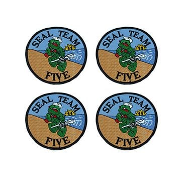 US Navy Seals Five Patch Thumbnail