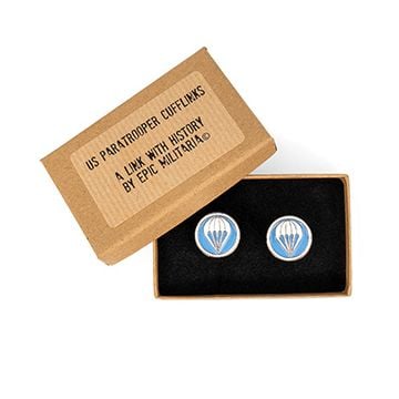 American Paratrooper Cufflinks - Blue
