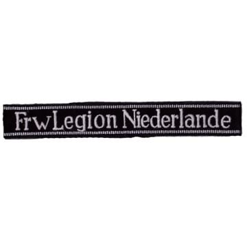 Frw. Legion Niederlande Cuff Title