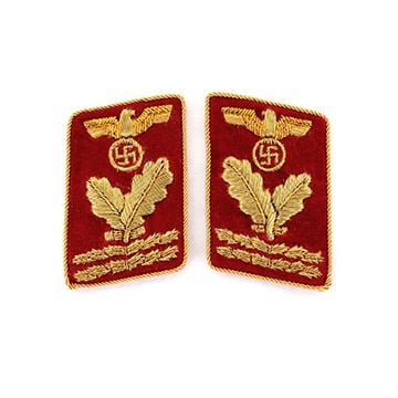 NSDAP Hauptbereichsleiter Collar Tabs