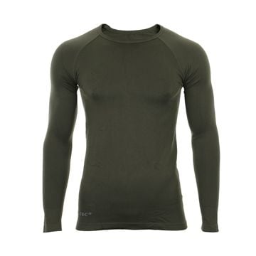 Olive Drab Long-Sleeve Sports T-Shirt