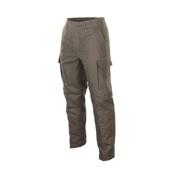 Olive Green Moleskin Thermal Trousers