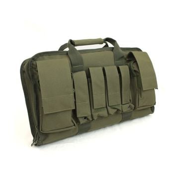 Olive Green Tactical Pistol Case - Large - Thumbnail